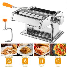 Italian Pasta Making Machine (Color: Silver)